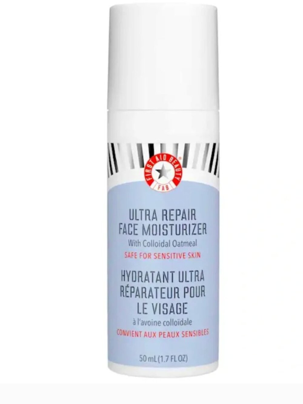 NWT First Aid Beauty Ultra Repair Face Moisturizer 1.7 oz Full Size